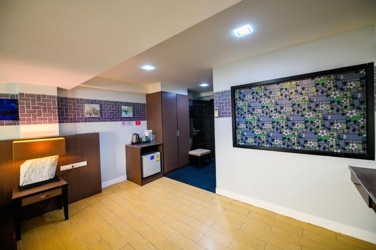Scandia Beach Hotel Jomtien pláž Exteriér fotografie